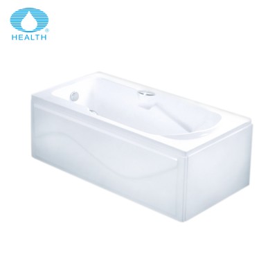 Hotel indoor portable two sided apron bathtub