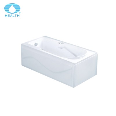 Custom solid surface bathtub rectangular freestanding bathtub sizes